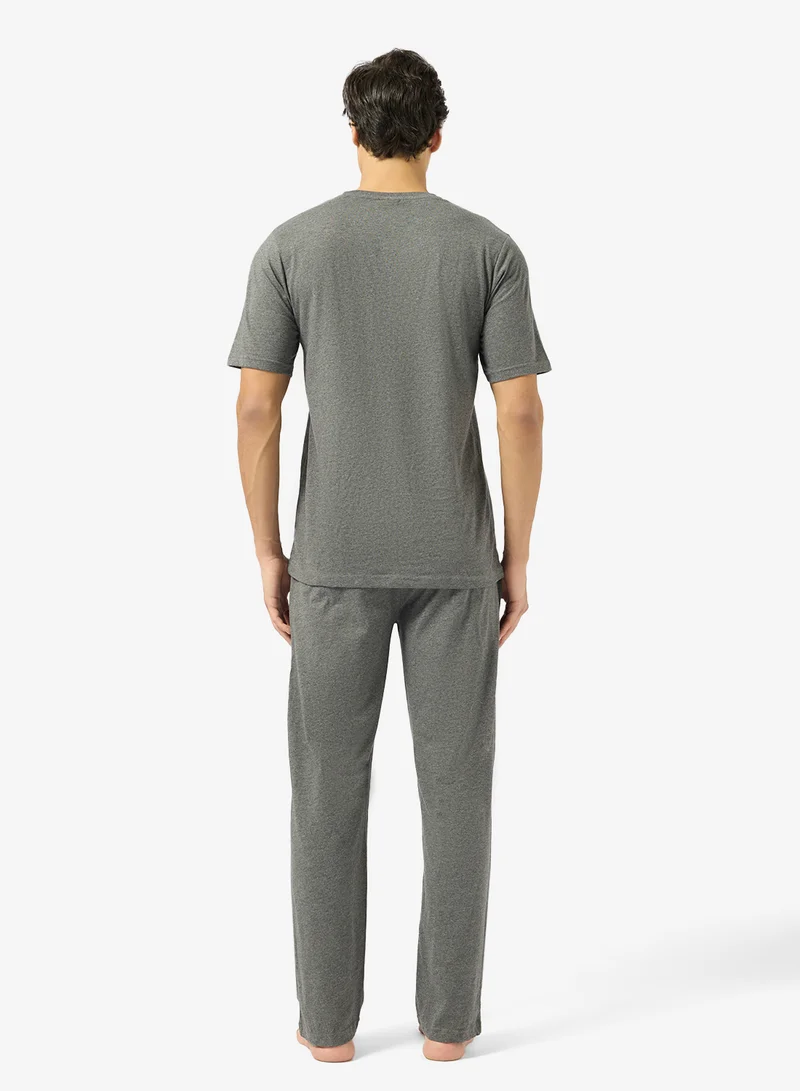 Seventy Five Regular fit tee and Pant set